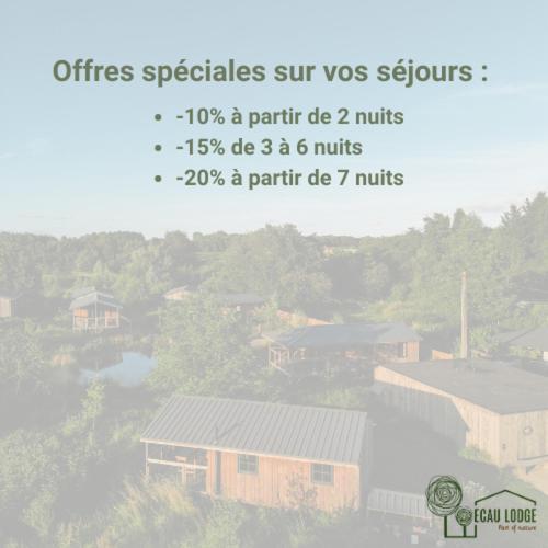 Ecau Lodge - Logement Insolite A 30Km De Pairi Daiza Écaussinnes-dʼEnghien Exterior foto